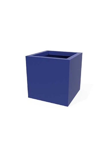 Mofiba Fiberglass Saksı Kare 30cm 30cm 30h Cm Lacivert