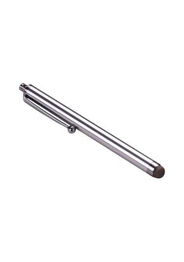 Moveevo Gümüş Metal Kapasitif Kalem - 7.0nm İletken Uç İle Dokunmatik Ekranlar İçin Evrensel El Yazısı Stili