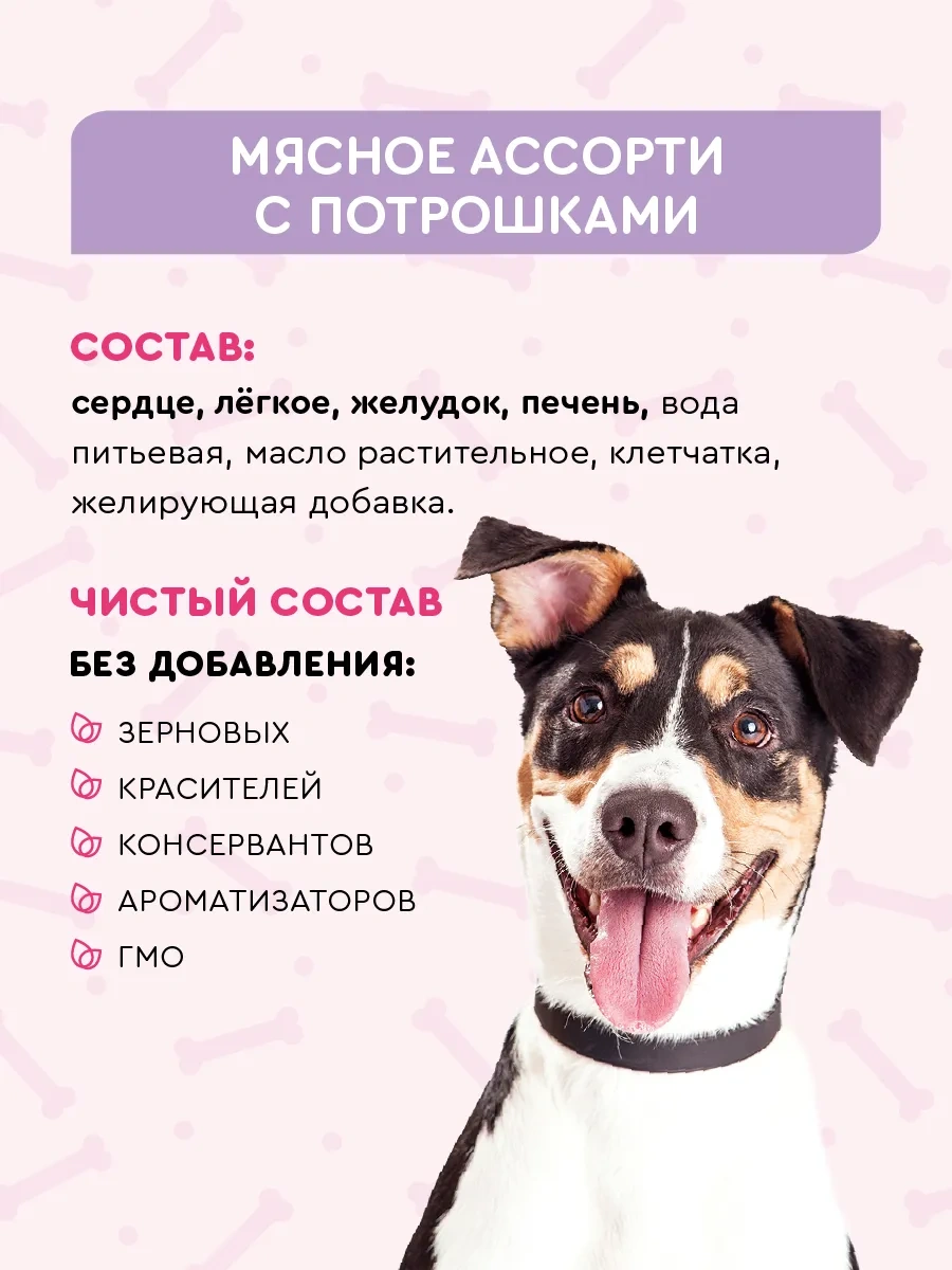 Vkusmasina Köpekler İçin Yaş Yem Sakatatlı 340 G 12 Adet 9996696