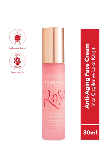 Rosever Skin Soul Gül Özlü Yüz Bakım Kremi 30 Ml