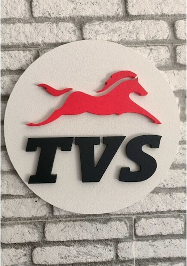 Tvs Logo 50x50 Tvs Motor Logosu 3d Tvs Logo Strafor Logo 50 x 50