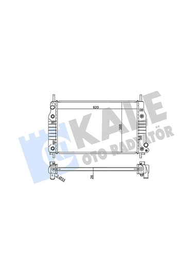 Kale 355900 Motor Su Radyatoru Monde I- Iı 1.6 16 V 1.8 16v / 2.0 16v 92 00 Otom. 620 388 26 97bb8005ba-93bb8005hc-1671779