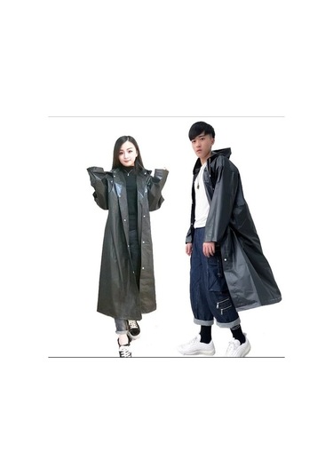 Marlux Eleven Market Raıncoat Eva Unisex Siyah Yağmurluk Siyah
