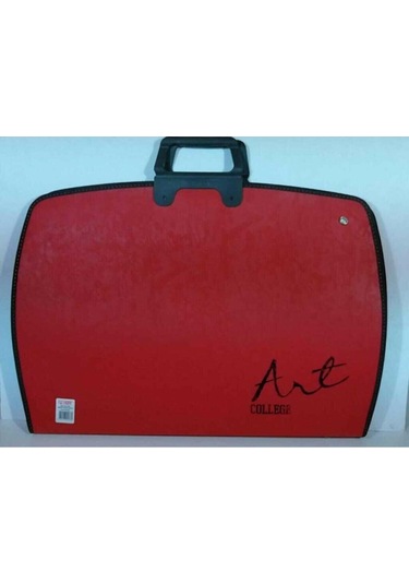 Abka Art College Resim Çantası 38 x 55 CM Kırmızı