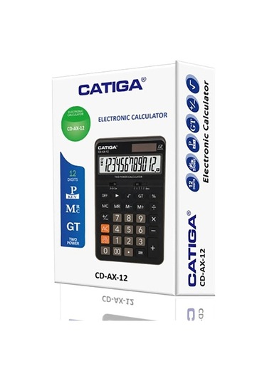 Catiga CD-AX12 Masaüstü 12 Hane Hesap Makinesi