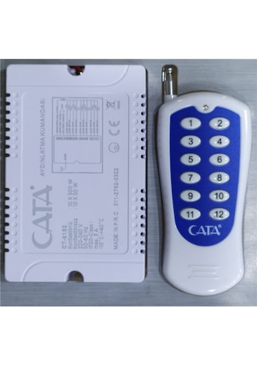 Cata CT-9152 10 Lu Aydınlatma Kumandası Uzaktan 10X500W