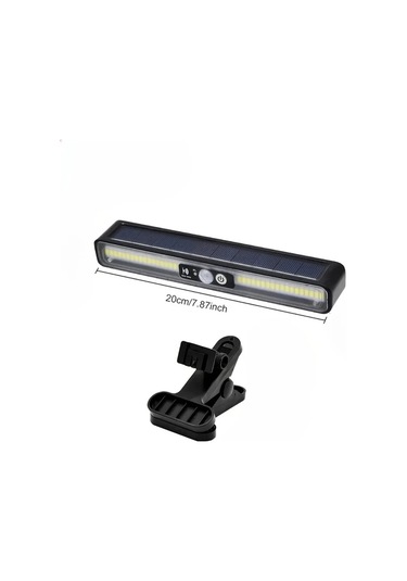 Xuweiwei 2 Adet Siyah Güneş Kilitli Peyzaj Işıkları Geceye Kadar Açık Duvara Bağlanabilir Bahçe Çit Dış Mekan Dekorasyon