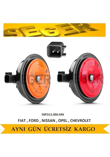 Seger Fıat. Ford.Nıssan.Opel. Didit Korna Seti 50Fo12.000.04K