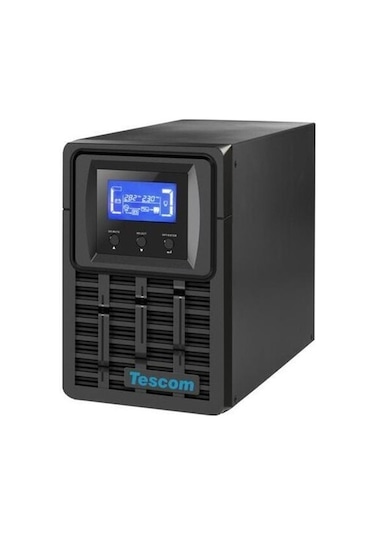 TESCOM TEOS 2KVA 5-10DK 4x12V/9AH 1F/1F ONLİNE UPS 900040341