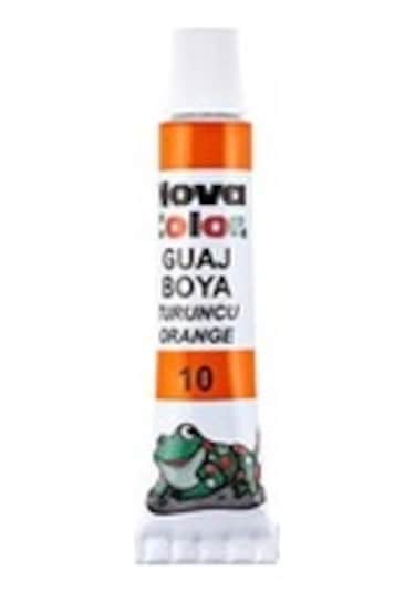 Nova Color Guaj Boya 9 Ml Turuncu Tüpte - 4 Adet Turuncu