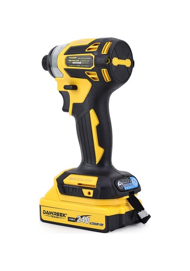 Dawreek Akülü Torklu Vidalama/Somun Sıkma Makinesi - Sarı
