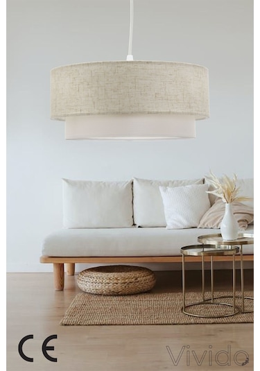 Pasta Sarkıt Avize Dora Krem