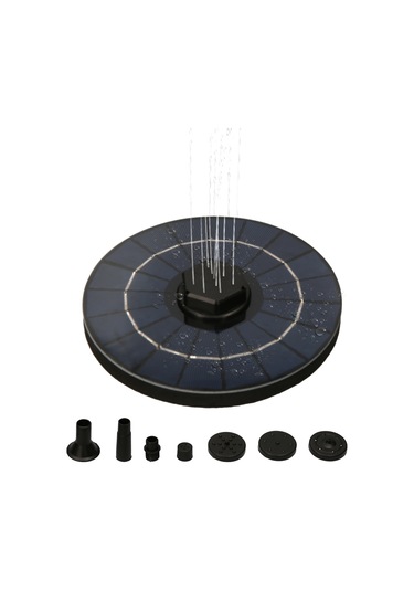 Hangfox Güneş Enerjili Süzgeçli Kayıp Su Korumalı Süngerleyici Pompa - Kuş Havuzu, Akvaryum, Küçük Havuz İçin Su Döngüsü Ve Dekorasyon