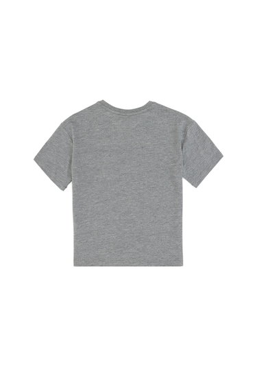 U.s. Polo Assn. Erkek Çocuk Gri Melanj Tişört 50314946-vr086 Gri Melanj