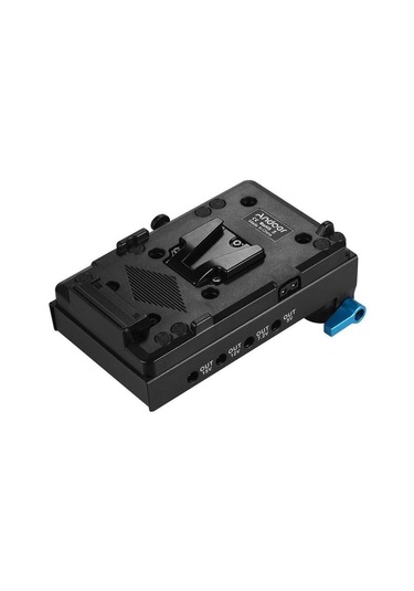 Andoer D6325 V Montaj V-kilit Pil Plakası Adaptörü