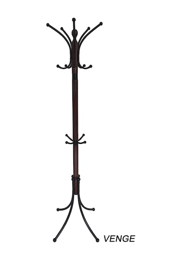 Tolunay Portmanto Ayaklı Askılık - Boyalı Yonca Model