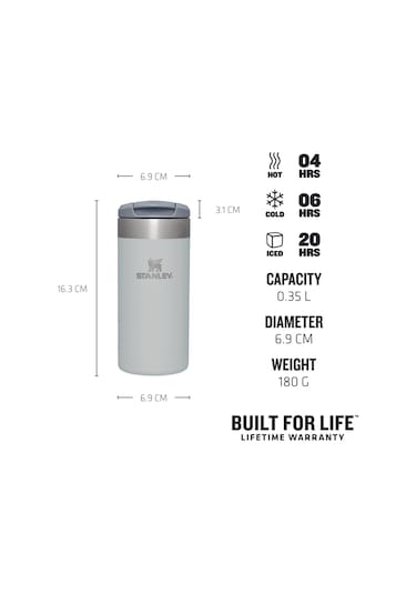 Stanley The AeroLight Transit Termos Bardak 0.35 LT Gri