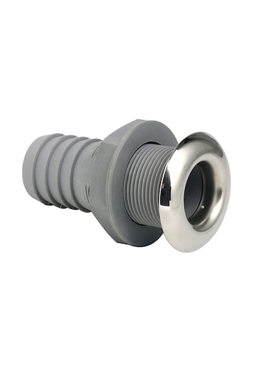 Krom Flanşlı Sintine Çıkışı. Tekne Ve Karavan Su Çıkışı. 5/8"