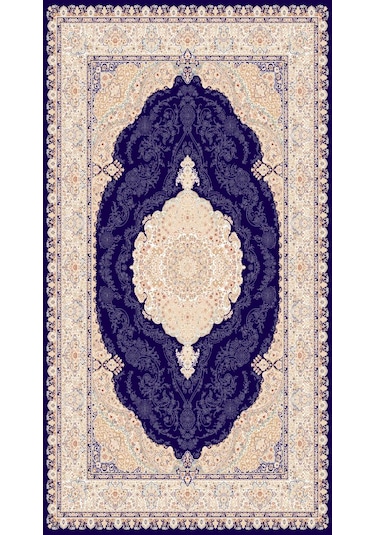 Şehzade Halı Ottoman Serisi 8001 Lacivert 160 x 230