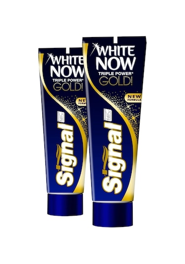 Signal White Now Gold Diş Macunu 75 ML x 2
