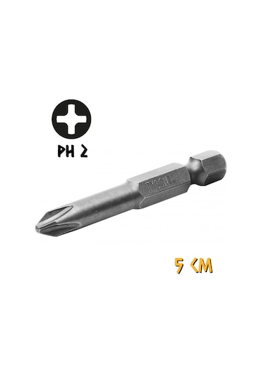 Kupa Tyson Bits Uç Seti 4 Parça - Ph2 - Pz2 - Düz - Tork - 5 Cm.