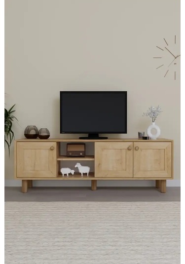 Bohem Serisi Safir Meşe Tv Ünitesi Safir Meşe