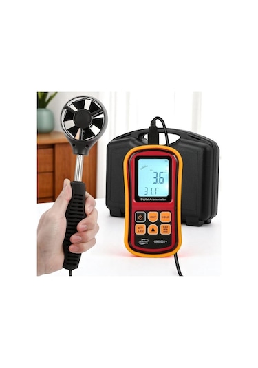 Benetech Gm8901+ Rüzgar Hızı Ve Sıcaklık Ölçer
