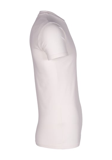 Sportface Sf-0004 Sıfır Yaka Kısa Kollu Tişört Beyaz