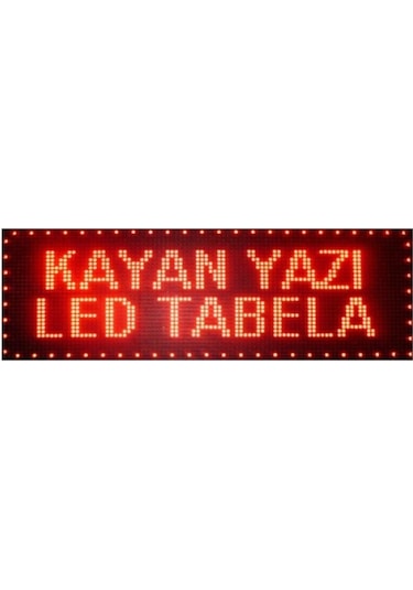Led Tabela 32x160cm Kayan Yazı