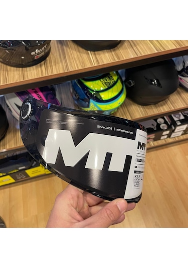 Mt Helmets Mt Targo S - V-14b Revenge 2 Siyah Vizör