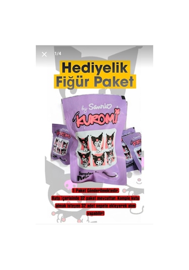Kuromi Hediyelik Fiğür Paket 1 Adet