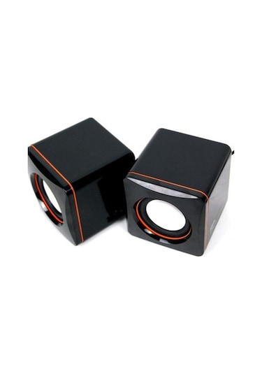 Usb 2.0  Hoparlör 1+1 Ses Bombası Usb  Stereo Speaker