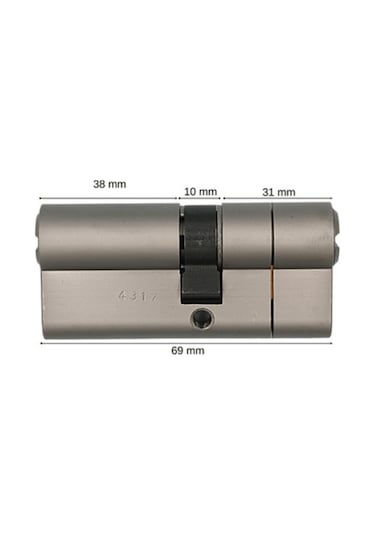 Mul-t-lock Mtl 300 Tuzaklı Bilyalı Barel Kapı Kilidi 69 Mm