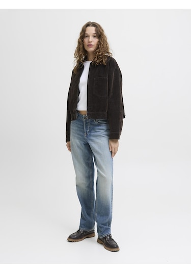 Kadin Denim Ceket - Mia - 12283025 Brown Denim