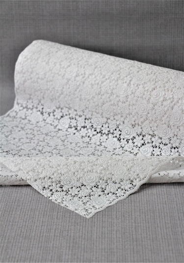 Pvc Dantel Kaymaz Raf Dolap Ve Çekmece Örtüsü Dantel-18gül 001