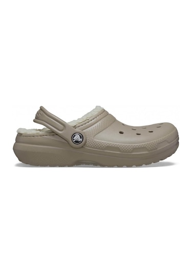 Crocs Classic Lined Clog T Çocuk Terlik - Sütlü Kahve Sütlü Kahve