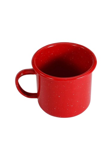 16oz Açık Hava Kamp Kupaları- Emaye Kamp Kupaları- Emaye Kahve Çay Kamp Kupası Kupaları- Kamp Balıkçılık Piknik Yürüyüş İçin Kahve Çay Kupaları Diğer