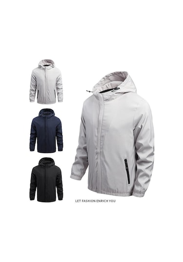 Erkek Su Geçirmez Yumuşak Kabuk Ceket Taktik Hoodie Kış Sıcak Askeri Mont Koyu Mavi