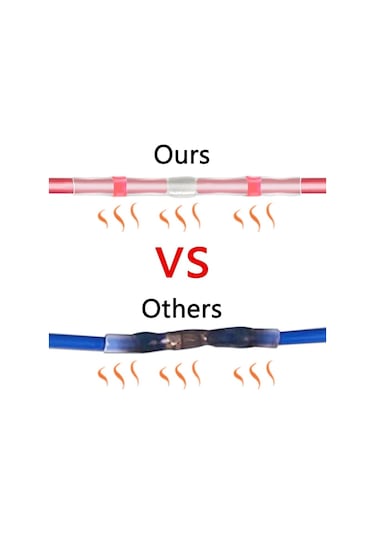 300pcs Lehim Konnektör Seti Su Geçirmez Ve Yalıtımlı Kablo Terminalleri