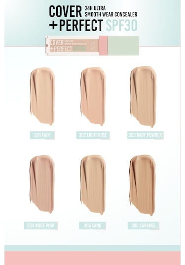 Cover Perfect 30 Faktör Ultra Kapatıcı 306 Caramel Diğer