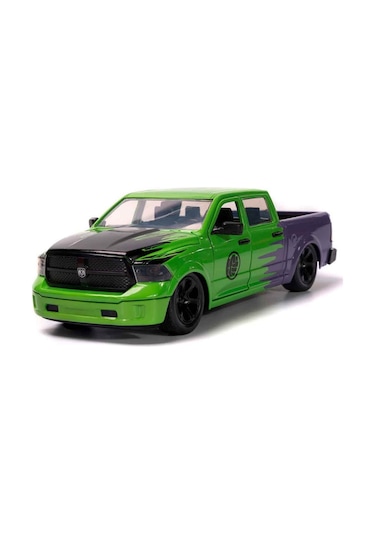 1:24 Marvel Avengers 2014 Ram 1500 Model Araba Ve Hulk Figür