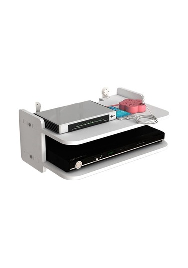 Pazly Yüzen Tv Kutusu Standı - Ayarlanabilir Dvd Rafı - Çok Renkli Set Üstü Stand Çok Renkli