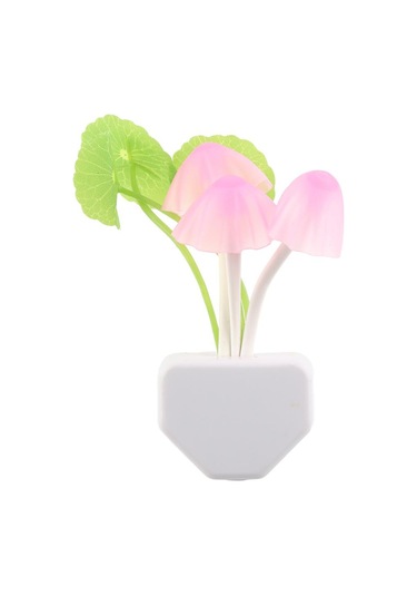 Mantar Gece Lambası Sevimli Işık Kontrollü Gece Lambası Yatak Odası Çocuk Odası İçin Diğer