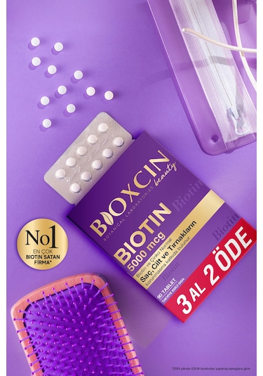 Bioxcin Biotin 5000 Mcg 90 Tablet