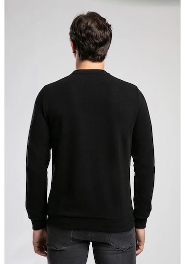 Lee Cooper Erkek Sweat 261 Lcm 241063 8101 Siyah Siyah