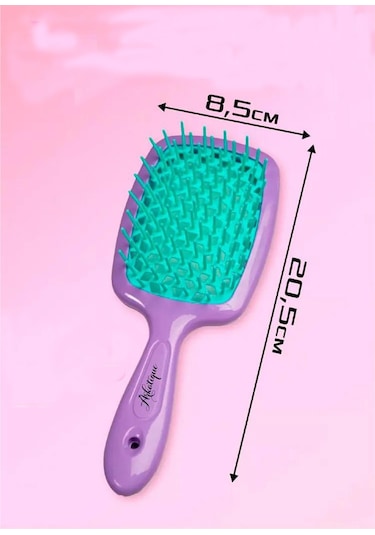 Youtek Saç Bakımı İçin Masajlı Anti-statik Tarak - Nemli Ve Dolaşık Saçlar İçin Kolay Tarama