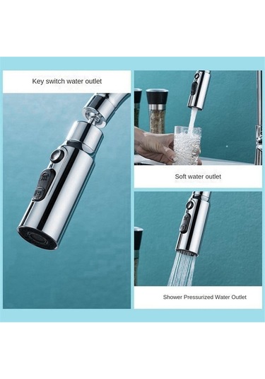 Xurunkeji Döndürülebilir Mutfak Musluğu Çok İşlevli Kazıyıcı Evrensel Sıçrama Geçirmez Kabarcık Üreticisi Güçlendirici Genişletici Su Nozulu GÜMÜŞ Xurunkeji Döndürülebilir Mutfak Musluğu Çok İşlevli Kazıyıcı Evrensel Sıçrama Geçirmez Kabarcık Üreticisi Güçlendirici Genişletici Su Nozulu GÜMÜŞ