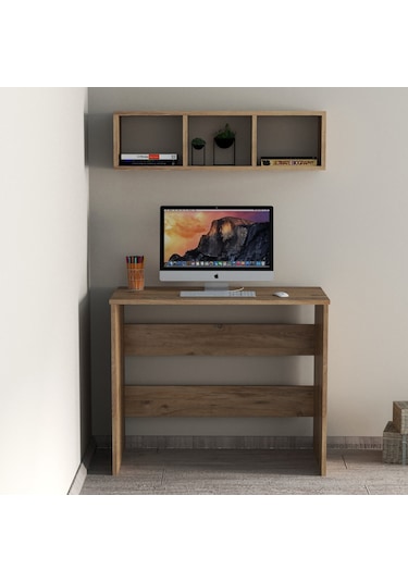 Tanmob Çalışma Masası Raflı Çam - Clm0202
