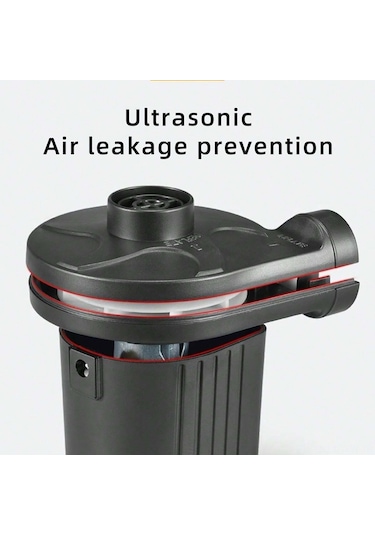 Tenfowee Taşınabilir Li-pil Akülü Hava Pompa, 400l/dk Akış, 3 Adaptörlü, Inflasyon/deflasyon, Havlu, Top, Havuz Oyuncakları İçin, 0.33kg, 20-25 Dakika Kullanim Süresi