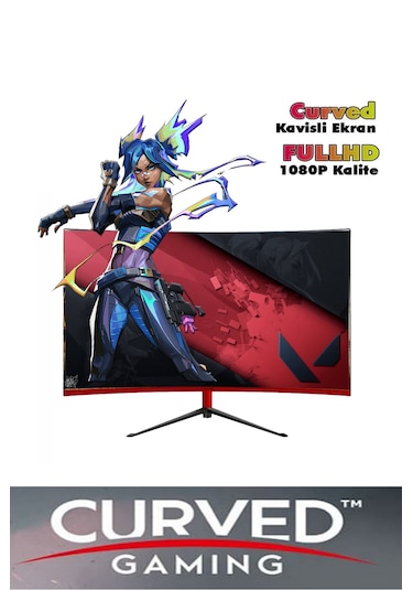 Teknocity TC735 i5-7400 32 GB 512 GB SSD GT740 23.6'" W11P Masaüstü Oyuncu Bilgisayarı